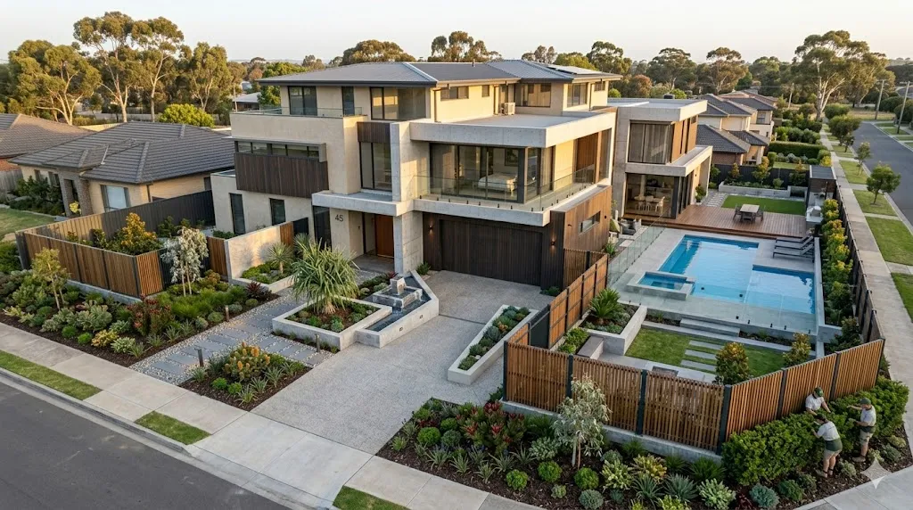 Beautiful landscaped outdoor space in Sydney by NDA Dreamscapes